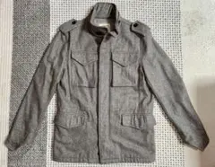 coen ミリタリージャケット M コーデしやすくウール素材