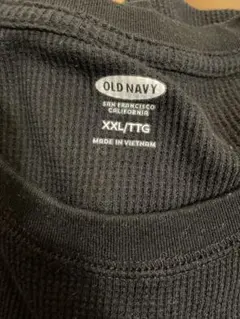 OLD NAVYワッフルロングTシャツ