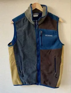 し*ん様 Columbia コロンビア フリースベスト Lサイズ ビンテージ