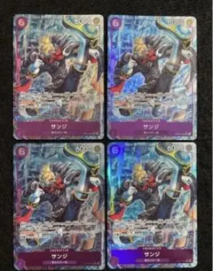 ONE PIECE サンジ SRカード 4枚セット