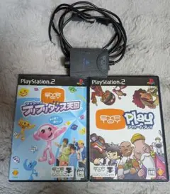 PS2 アイトーイプレイ・ アイトーイ フリフリダンス天国・カメラセット