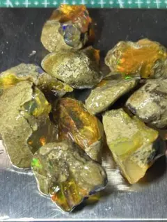 エチオピアオパール 10個セット 425ctたっぷり