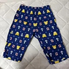 ミキハウス Mサイズ ハーフパンツ 七部丈　ネイビー　110 120センチ