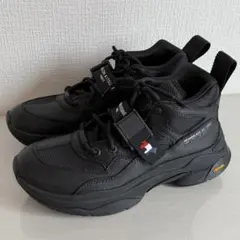 メゾンキツネ×BRANDBLACK　スニーカー　Vibram　ブラック　26cmのサムネイル