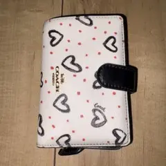 バディ子様専用　コーチ COACH 財布 レディース 二つ折り財布 ハート