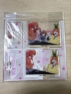 五等分の花嫁　アクリル　TSUTAYA 有償特典　一花　二乃　三玖　四葉　五月