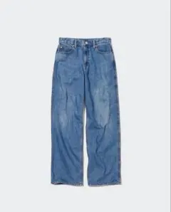 バギージーンズ　ライトブルー ユニクロ　廃盤　27