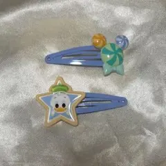 ディズニー ドナルド ヘアピン 2個セット ヴァネロペパルパルーザ