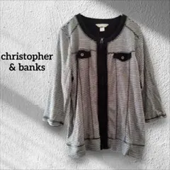✨１点限り✨ christopher & banks ボーダートップス【L】