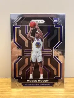2021-22 Panini Prizm Moses Moody RC GSW
