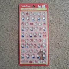 ★正規品★ハローキティ ボンボンドロップシール　赤キティ　ミニ