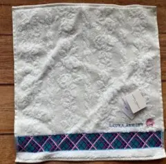 【 新品 未使用 】LAURA ASHLEY タオルハンカチ