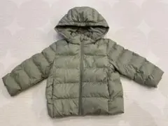 ユニクロ ダウン グリーン サイズ100