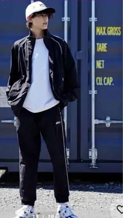 新品　クイックシルバー　サイドライントラックパンツ　ブラック　メンズ　XL 楽天市場】11/4迄限定セール メール便でジャージパンツ メンズ