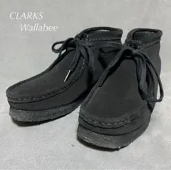 ジョージサマ専美品 クラークス オリジナルズ ワラビー スウェードハイカット