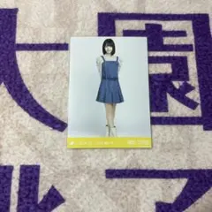 乃木坂46 生写真　増田三莉音　デニムワンピ　ヒキ