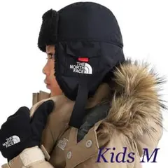 メチャ暖かい&カワイイ・新品 KM‼️ノースフェイス キッズフロンティアキャップ