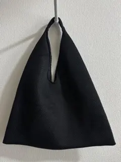 新品同様 トライアングル メッシュ トートバッグ ブラック
