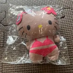 ハローキティ ぬいぐるみボールチェーン2 日焼けギャルキティ