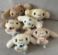 サンリオ　全種シナモロール カフェカラーマスコット シナモンフレンズ6点セット