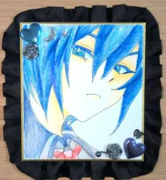 【手描きイラスト】ボカロ KAITO
