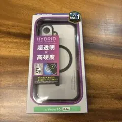 MAGKEEP ハイブリッドクリアケース for iPhone 16