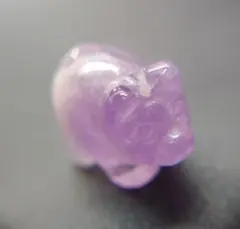 アメジスト タンブル ブタ 約10mm×20mm×19mm