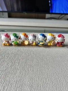 ハローキティ 楽器演奏 フィギュア 7体セット
