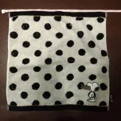 スヌーピー 水玉模様 タオル