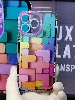 iPhone 15 Pro Max ケース [カラーブロック]