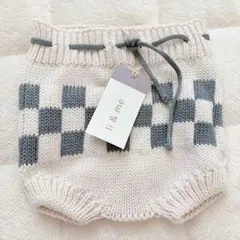 新品li＆me ライアンドミー ニットブルマ cleam-ocean 1m