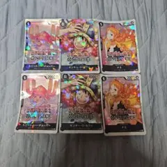 世界最強の戦士 ステッカー シール ルフィ ナミ チョッパー 各5枚 合計