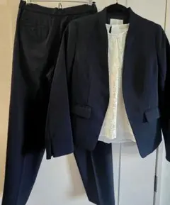 ビームス ジャケット・パンツ・ブラウス 3点セット