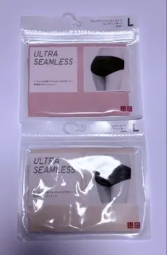 《新品》エアリズムシームレスショーツパンツ　ユニクロ　　L 2枚