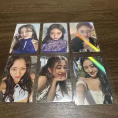 ジヒョ ZONE トレカ 6枚セット