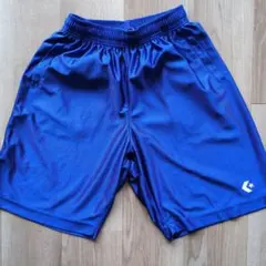 コンバース　バスケ　ハーフパンツ　160 青