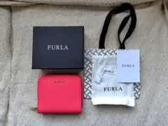 ※期間限定お値下げ※【美品】FURLA ミニ財布(箱、紙袋、袋、リボン付き)