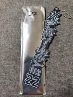 千葉ロッテ マリーンズ ホーム ラメキーホルダー 22 グレゴリーポランコ