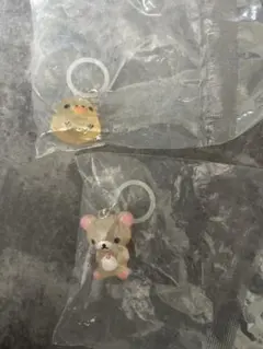 リラックマ　コリラックマ キイロイトリ めじるしアクセサリー
