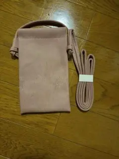 ピンク スマホショルダーバッグ