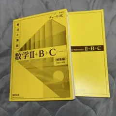 黄チャート数2BC(ベクトル) 大学受験