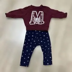 ユニクロ　MARKEYS トレーナー・パンツセット 80