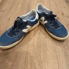 New Balance ネイビー/ホワイト スニーカー