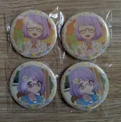 香澄夜空　缶バッジ アイカツスターズ！ 缶バッジ 香澄真昼 香澄夜空 チーズソフト