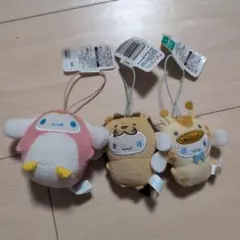 Sanrio シナモロール マスコット 3種セット