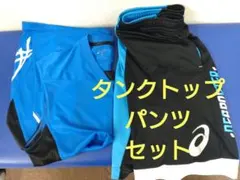 アシックス バレーボールウェアセット タンクトップ/ショートパンツ