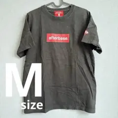 アフターベース　黒Tシャツ　Mサイズのサムネイル