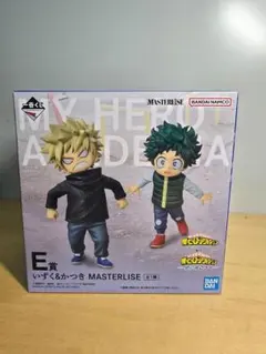 【開封済み】一番くじ 僕のヒーローアカデミア E賞 いずく＆かつき フィギュア