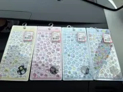 しずくちゃんボンボンドロップシール　mini 4枚セット　正規品
