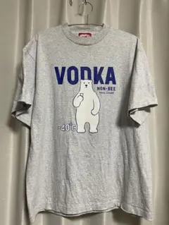 NONBEE! VODKA グラフィック Tシャツ グレー